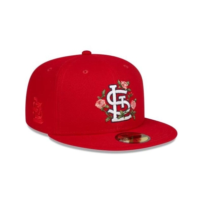 St. Louis Cardinals Gorra | New Era MLB Bloom 59fifty Fitted Cap Mexico - Rojos